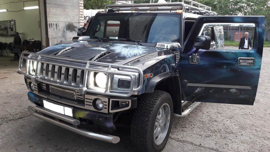 Установка ГБО на Hummer